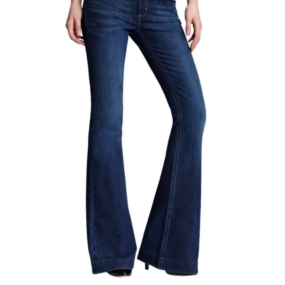 DL1961 Joy Maternity Flare Premium Denim Jeans